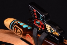Ironwood (desert) Native American Flute, Minor, Mid A-4, #F44K (27)